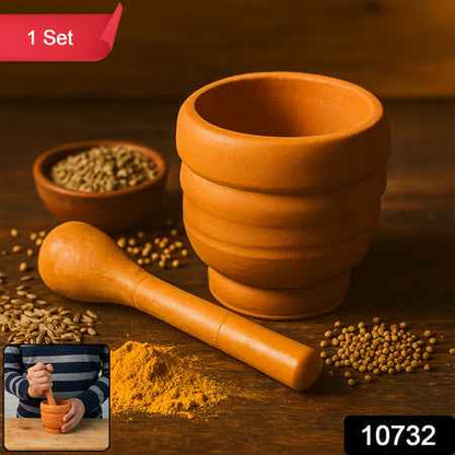 Unbreakable Plastic Mortar  Pestle - (Set)