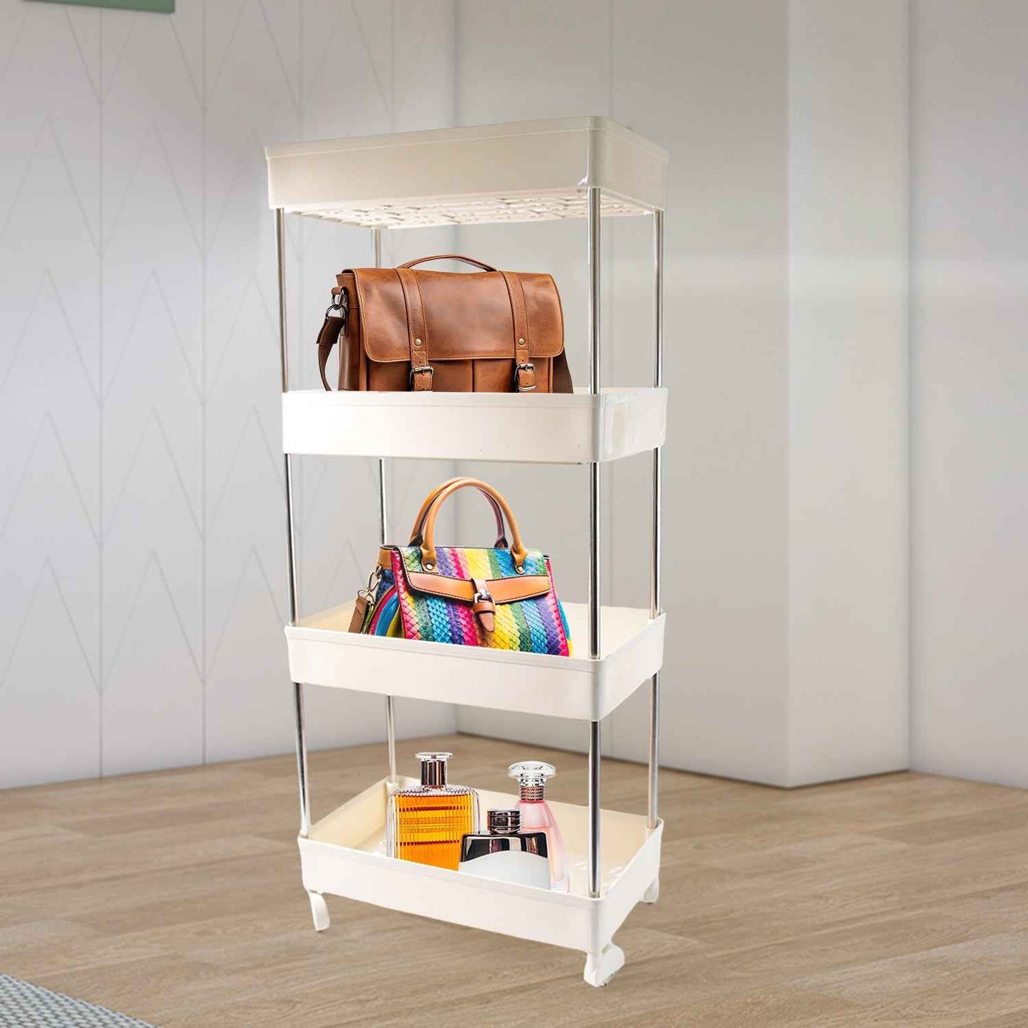 4 Layer Kitchen Rack For Holding And Placing Types Of Things