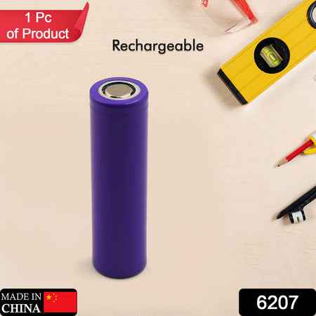 6207 High-capacity Released Rechargeable Batteries 3.7v 1200mah Flat Top Lithium Rechargeable Battery (1pc)