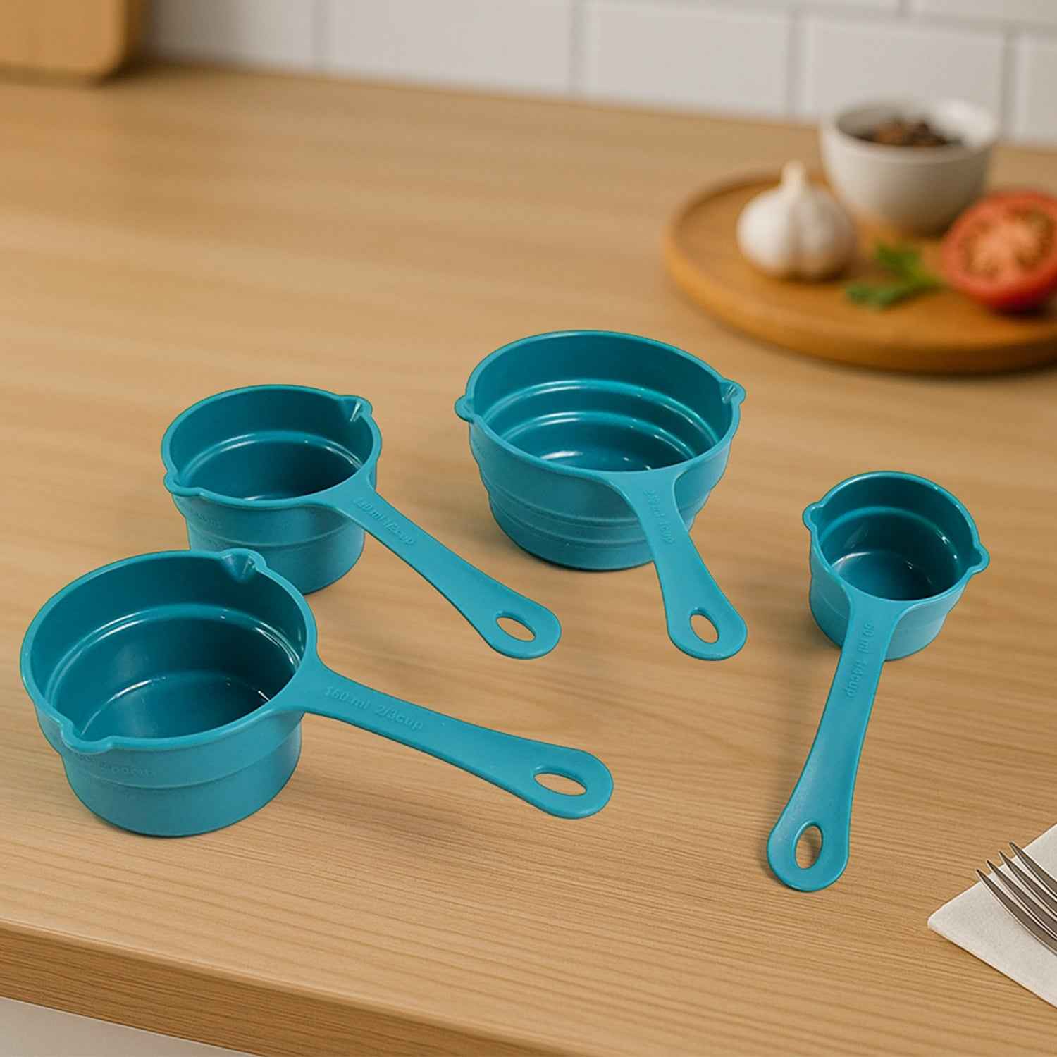 Apex 8 Piece Measuring Spoons And Cups Set - BeSh Deals®