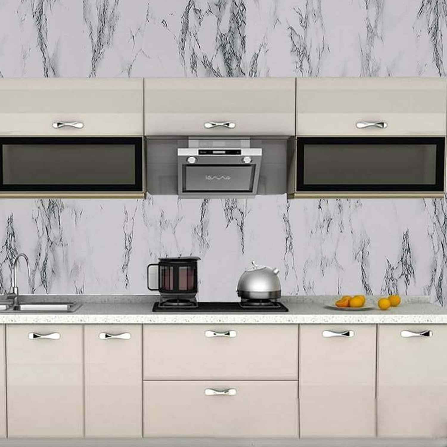 Adhesive Kitchen Wallpaper (2m X 60 Cm)