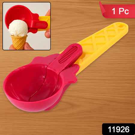 1 Piece Plastic Ice Cream Watermelon Scooper With Trigger Dipper - BeSh Deals®