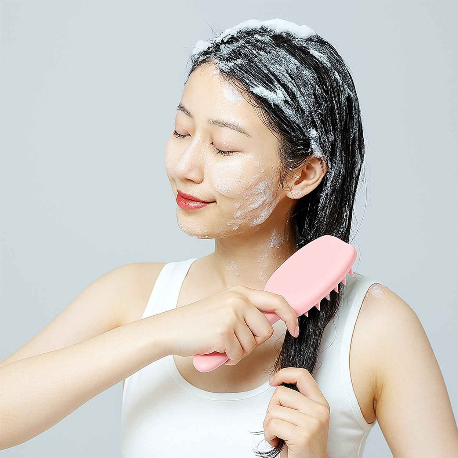 Multipurpose Silicone Scalp Massager Shampoo Brush (1 Pc) - BeSh Deals®