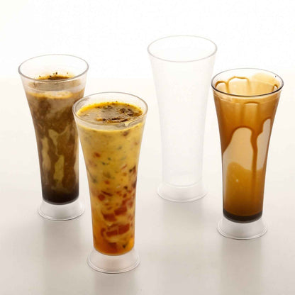Supermom Plastic Faluda Matt Glass Set (300ml  6 Pc) - Best Deals at BeSh Deals®