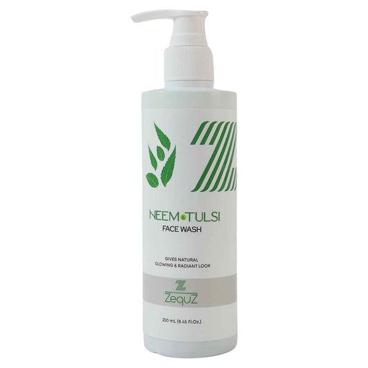 Zequz Neem  Tulsi Face Wash - (1 Pc  250 Ml)