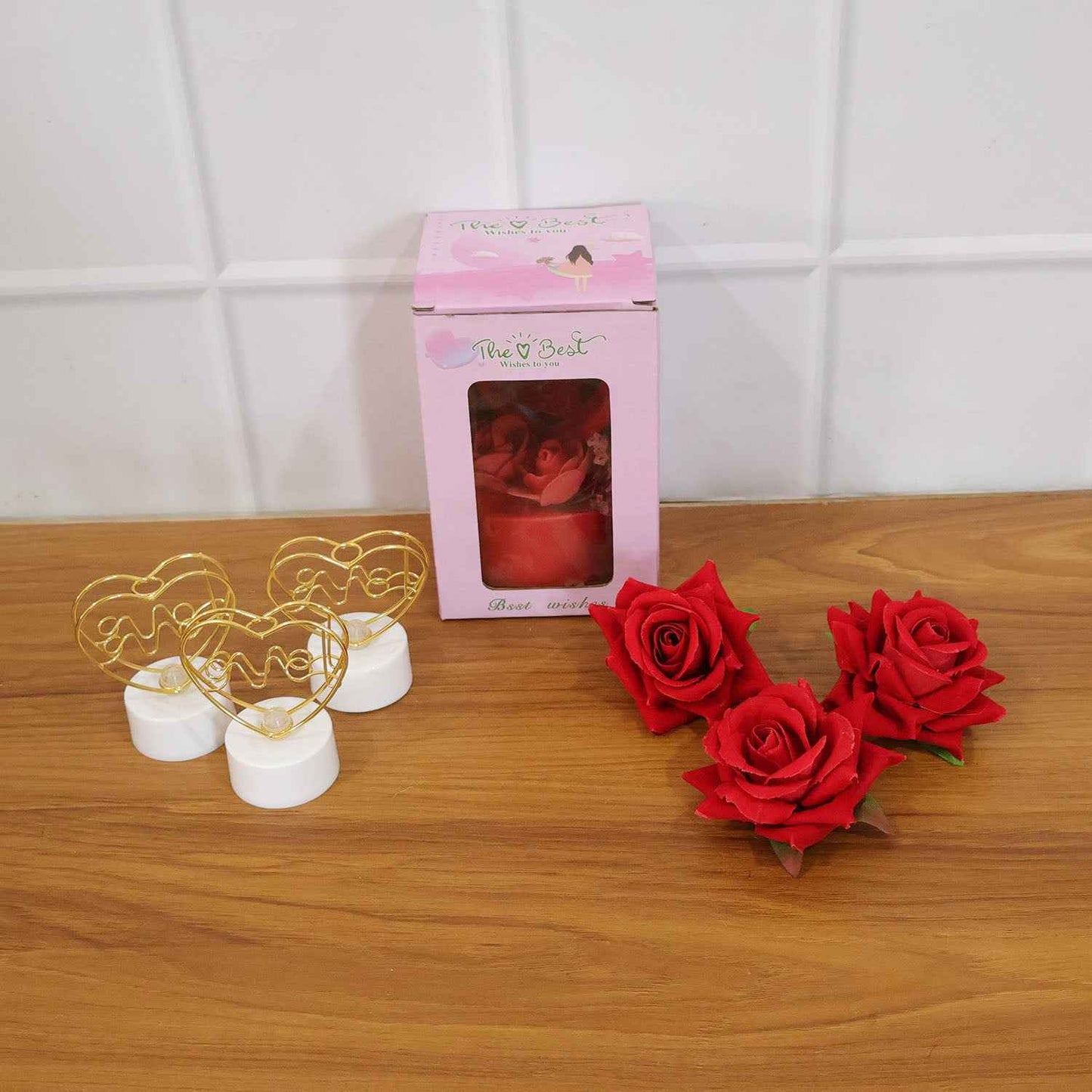 Romantic Heart Love Decorative Gift Set (1 Set)