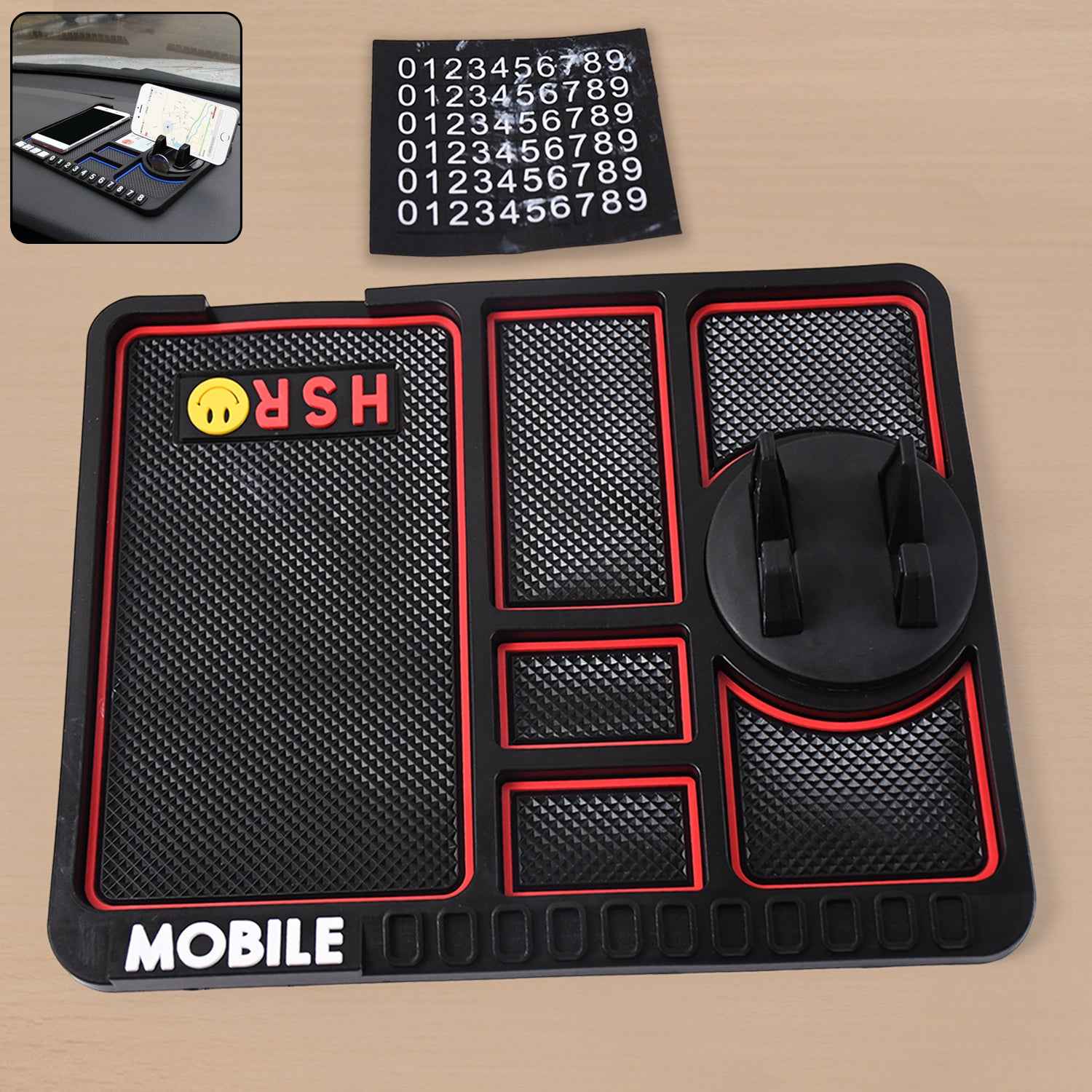Car Dashboard Mat  Mobile Phone Holder Mount