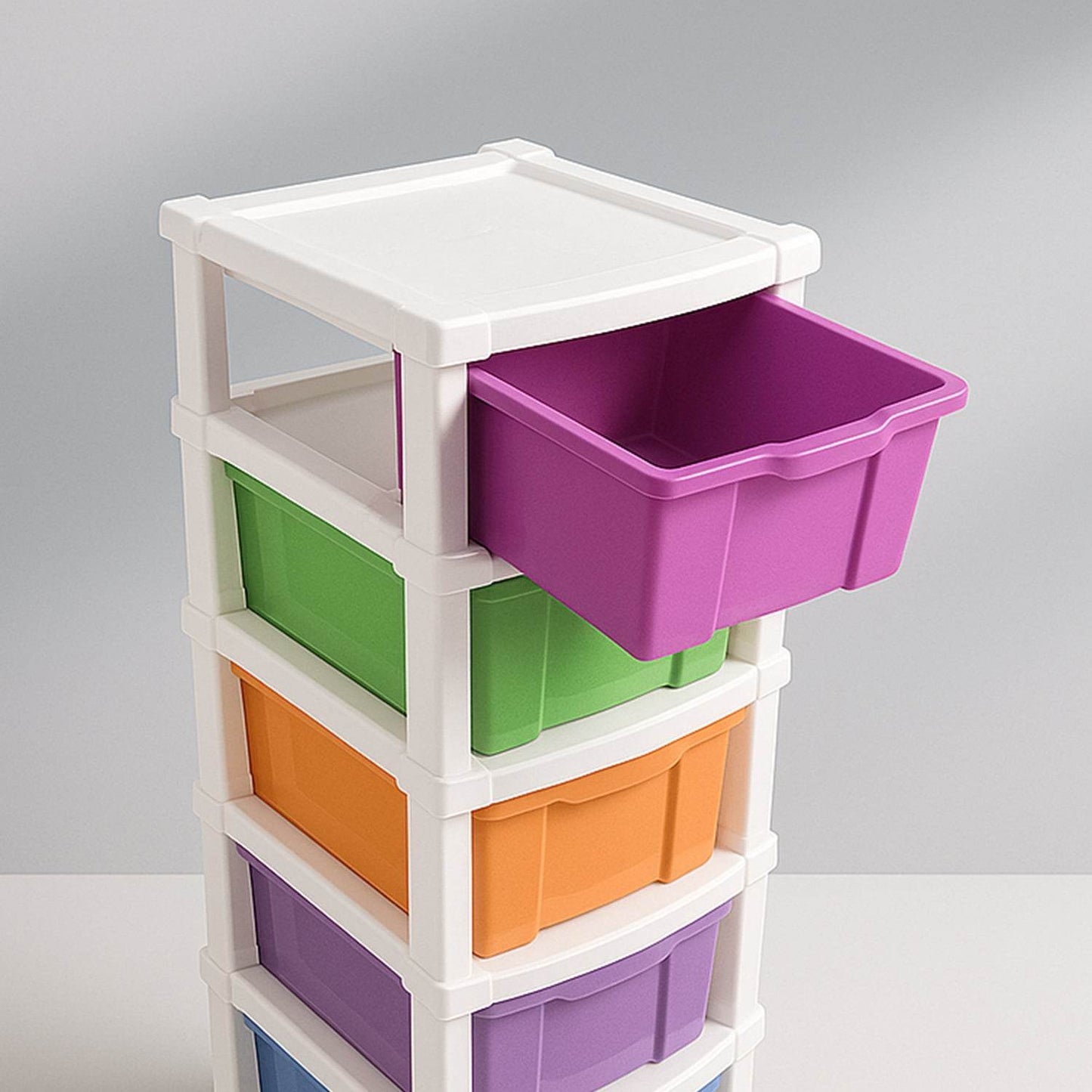 6-layer Multi-colored Plastic Storage Drawer Cabinet - Best Deals at BeSh Deals®