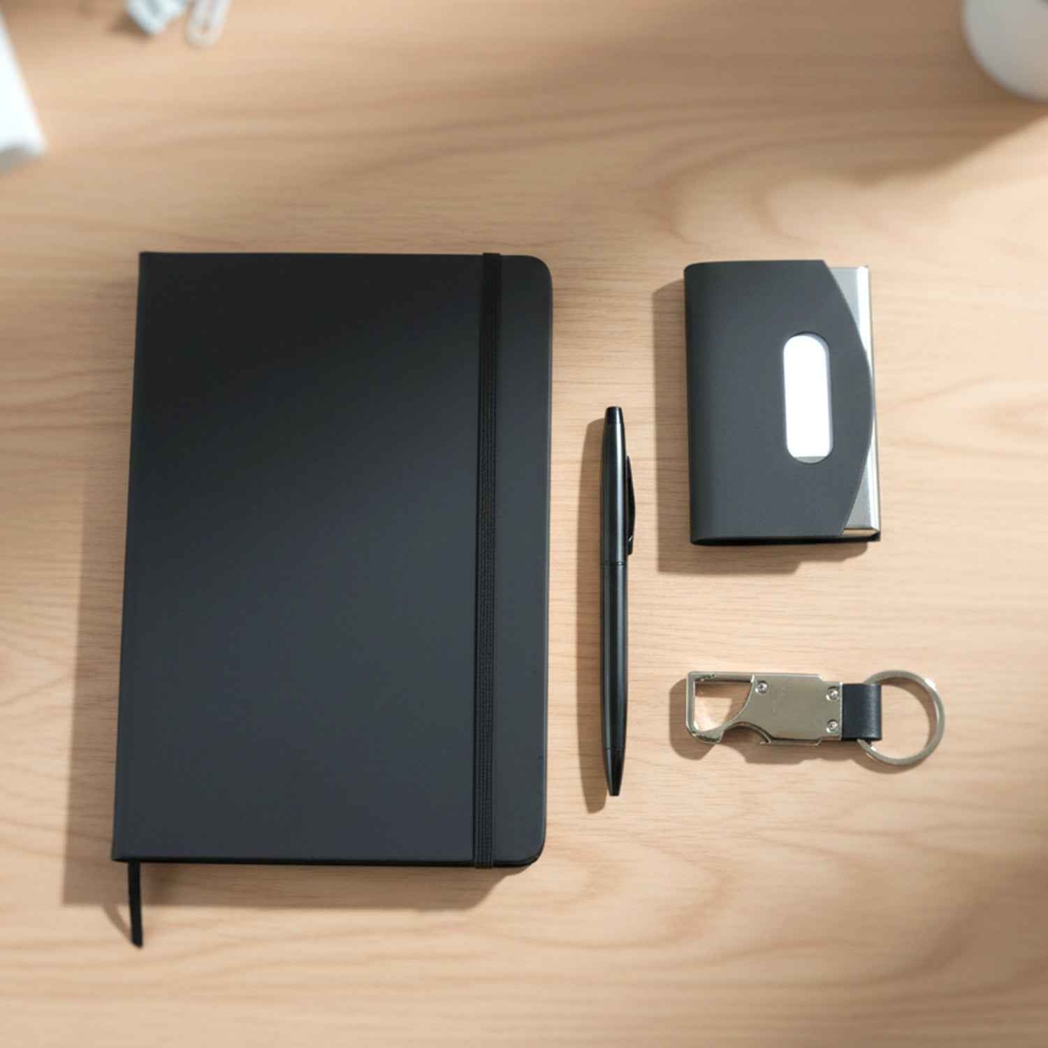 Premium 4 In 1 Travel Essentials Combo Executive Gift Set