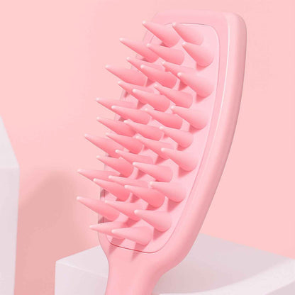 Multipurpose Silicone Scalp Massager Shampoo Brush (1 Pc) - BeSh Deals®