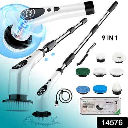 9-in-1 Electric Spin Scrubber - (1 Set)