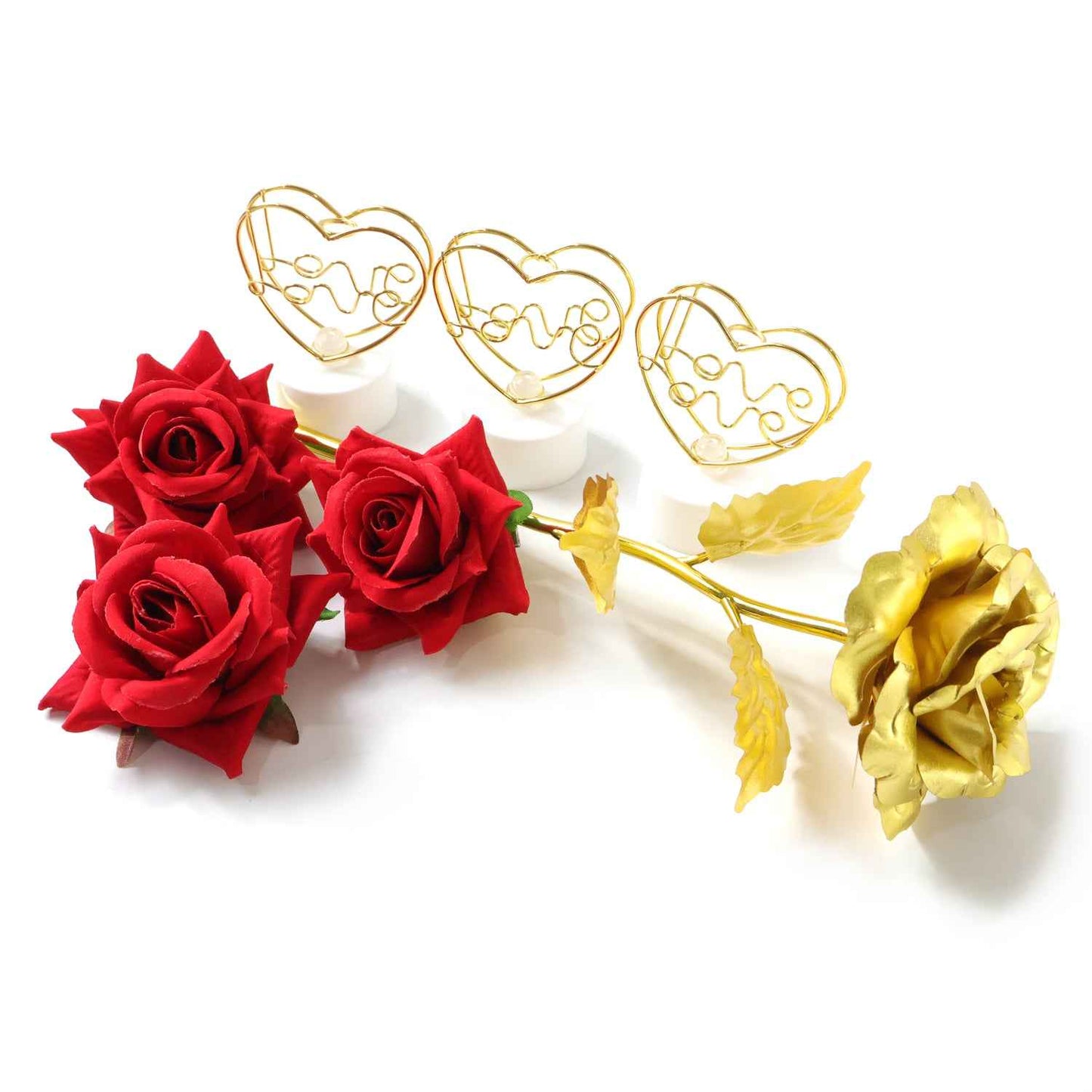 Romantic Heart Love Table Decor Gift Set (1 Set)