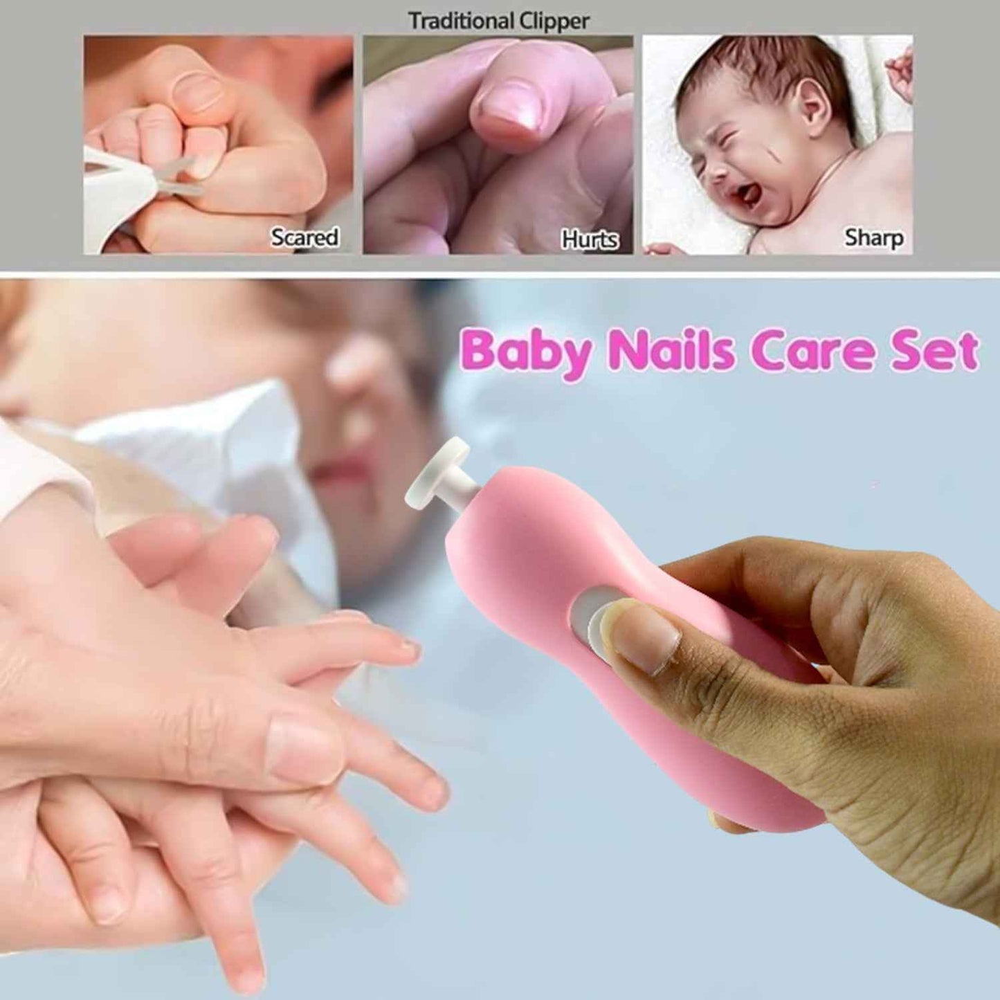 Baby Nail Trimmer And Manicure (1 Set) - BeSh Deals®