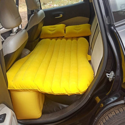 8043 Car Inflatable Bed With 2 Pillows   Air Pump (Portable) For Travel Camping Vacation  Polyester Inflatable Travel Car Bed Air Sofa With Two Inflatable Pillow And Air Pump For Car Back Seat Air Pump Random Colour - Best Deals at BeSh Deals®