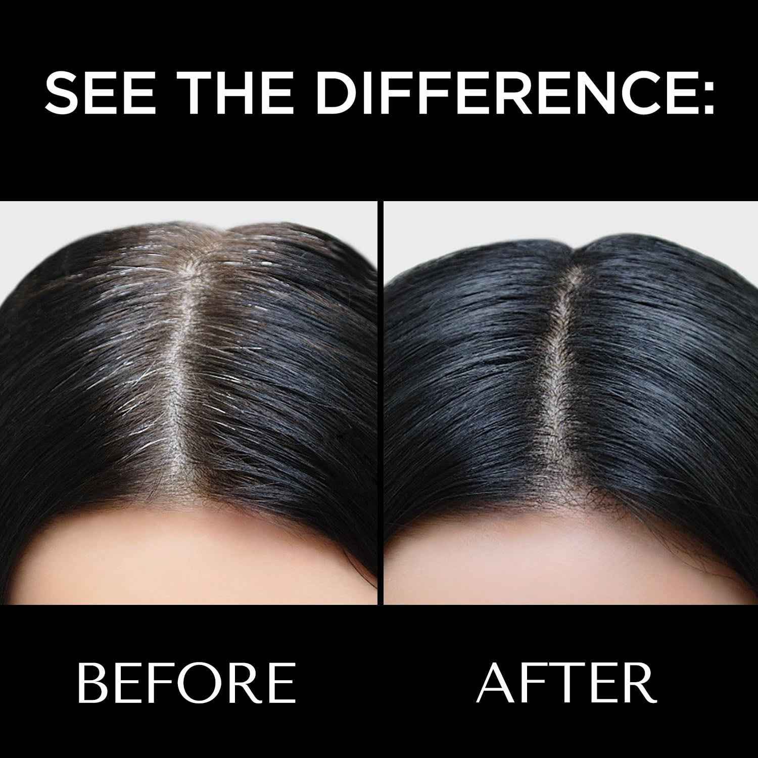 Magic Hairline Color Powder (1 Pc 4 Black Color)