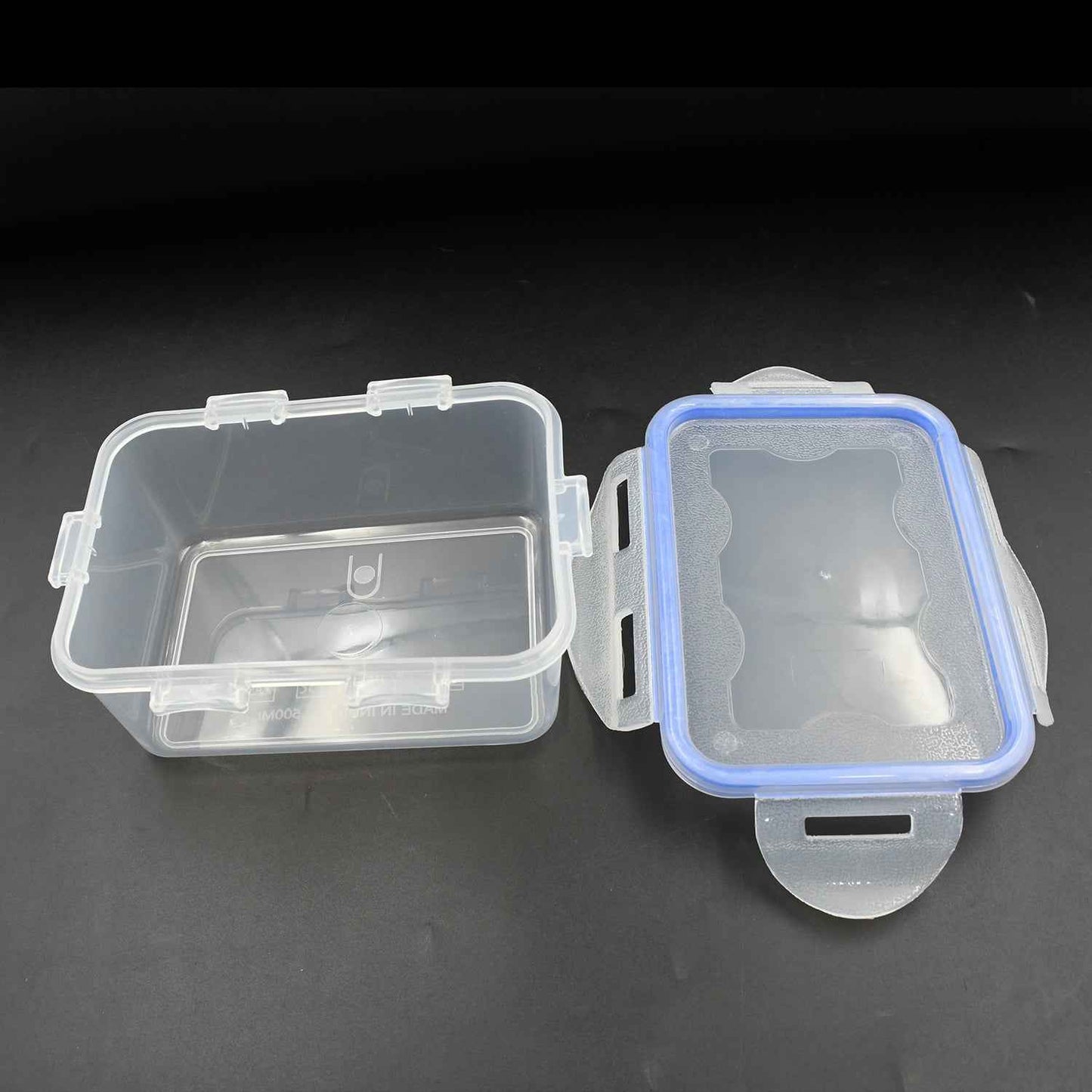 5496  Kitchen Storage Container Set With Food Grade Plastic And Air Seal Lock Lid For Storage Of Grocery Spices Dry Fruits Use For Home Office Restaurant Canteens (3 Piece Set)