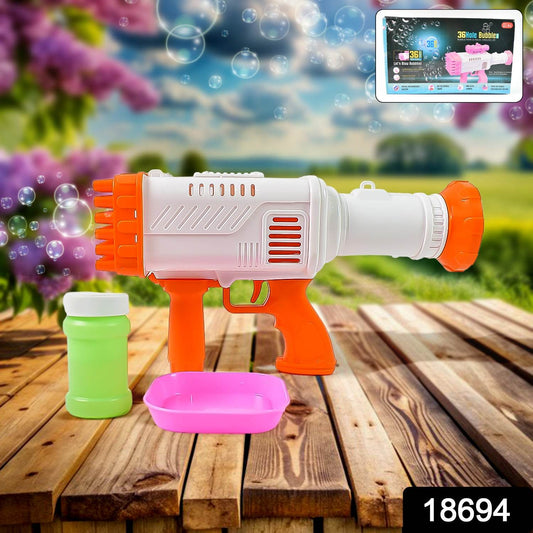 36 Holes Big Rechargeable Powerful Machine Bubble Gun Toys (1 Set) - Best Deals at BeSh Deals®