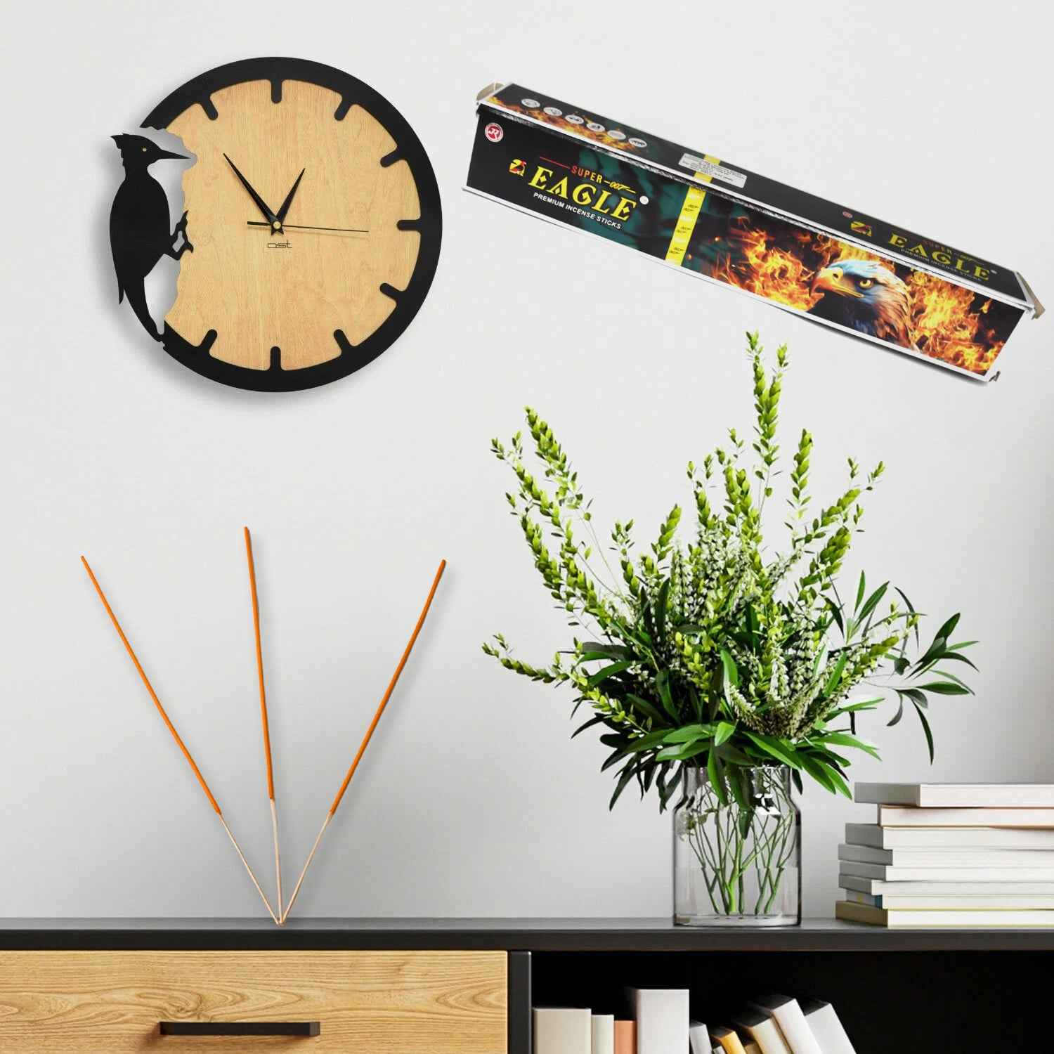13119 Mosquito Agarbatti Stick Mosquito Agarbatti 1 Box (12 Packet  120 Sticks) (Incense Stick)