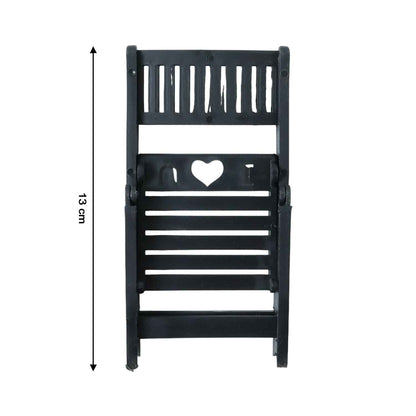 Mini Chair Shape Mobile Stand Holder (1 Pc  Balck Color)