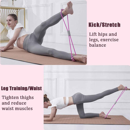 8415 Sport Resistance Loop Band Yoga Bands Rubber Exercise Fitness Training Gym Strength Resistance Band Exercise Equipment Bands For Working Out (1 Pc)