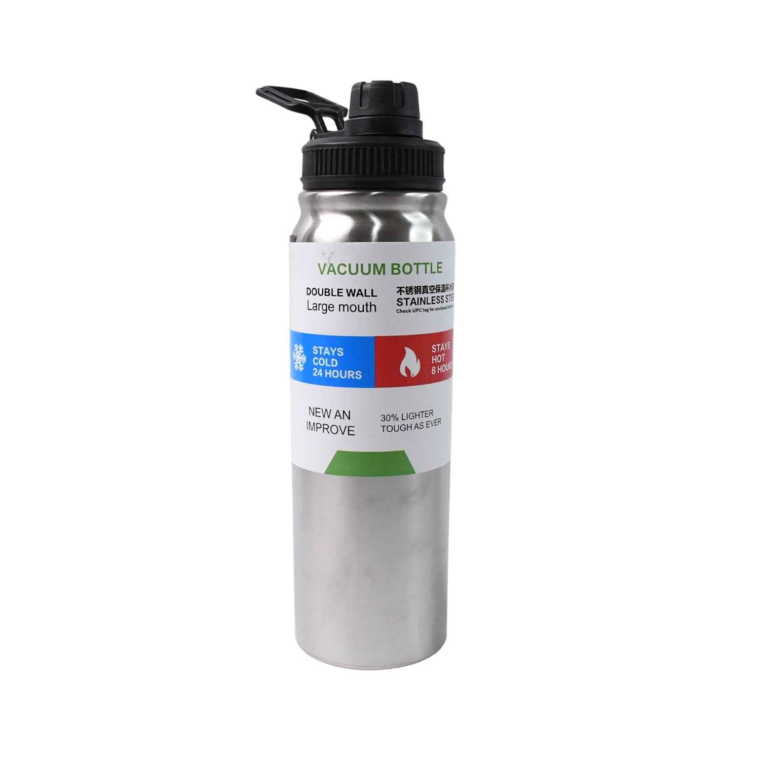 Stainless Steel Double Wall Vacuum-insulated Drink Water Bottle (800 Ml)