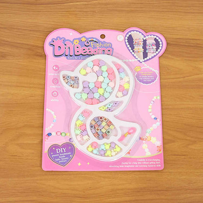 Diy Kids Beading  Jewelry Making Craft Kit (1 Set)
