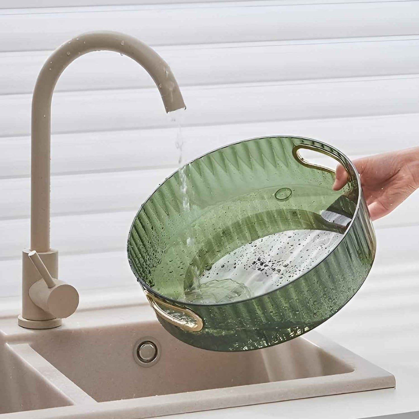 360 Rotating Multipurpose Storage Rack With Handles (1 Pc)