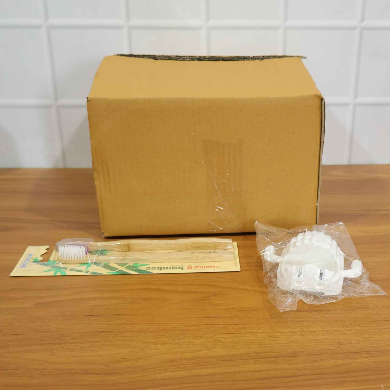 Premium Wall Mounted Toothbrush Holder Set (1 Set)