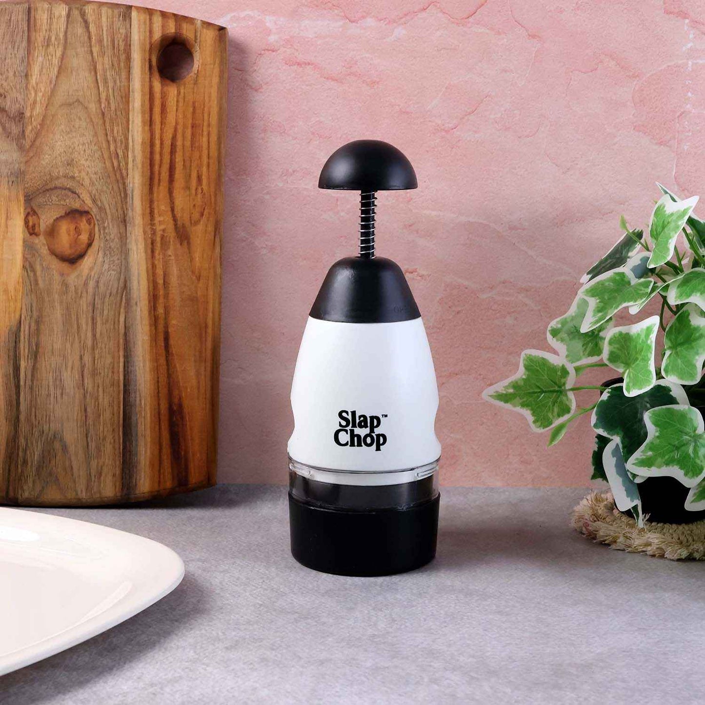 Slap Chop Hand Press Vegetable  Fruit Chopper (1 Pc)