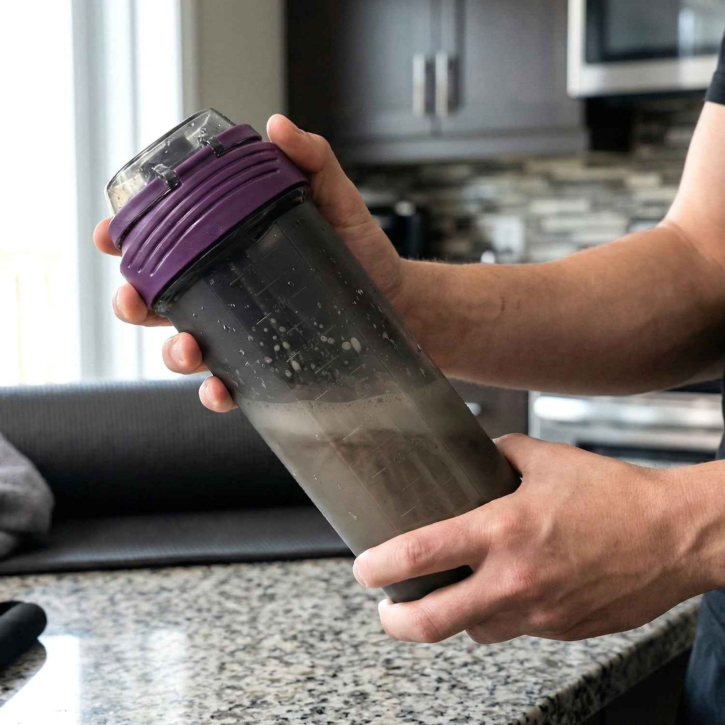 700 Ml Multipurpose Protein Shaker Bottle (1 Pc)