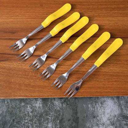 Supermom Premium Stainless Steel Big Fork (6 Pc Set) - BeSh Deals®