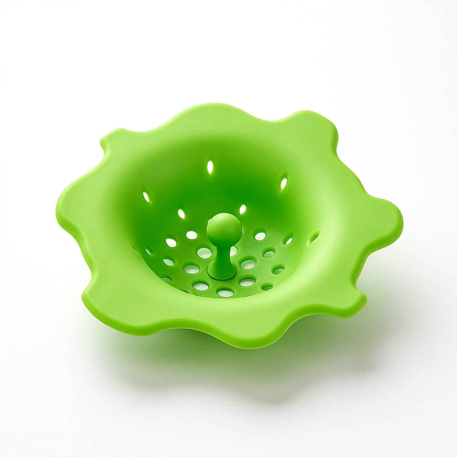 Flexible Silicone Sink Strainer  Drain Hair Catcher
