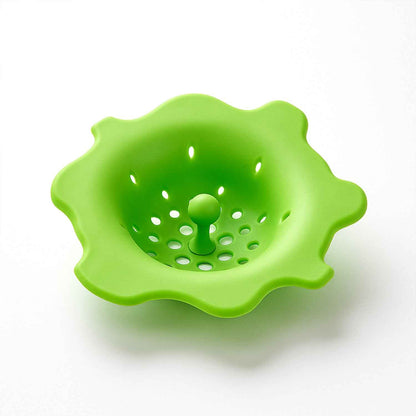 Flexible Silicone Sink Strainer  Drain Hair Catcher