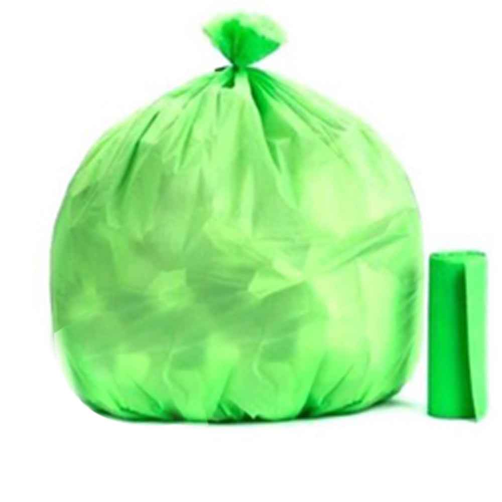 1586 Bio-degradable Eco Friendly Garbagetrash Bags Rolls (24 X 32) (Mix Color)