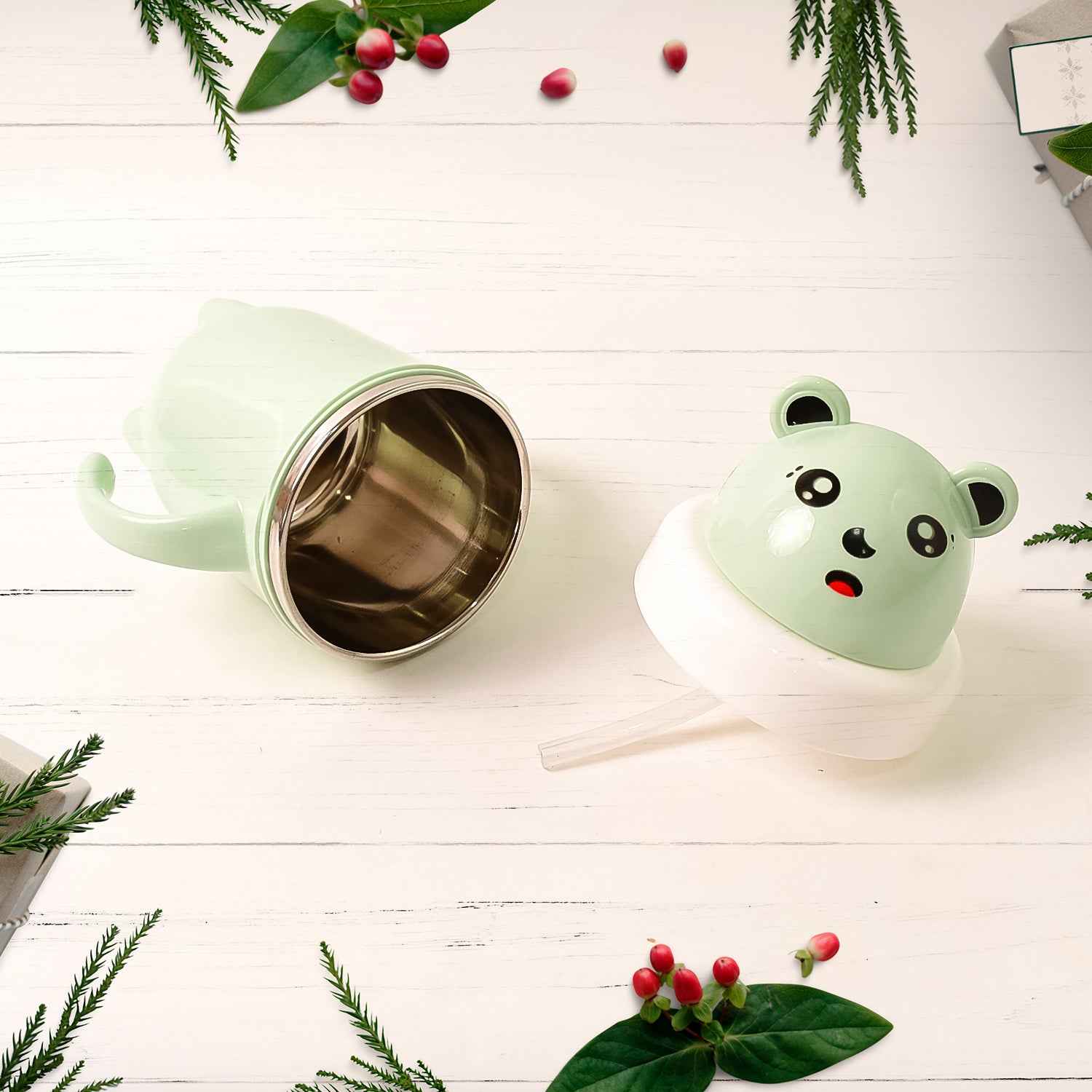 Apex Sipper Baby Cup Training Cup With Handles  Spill Proof  Leak Proof (300 Ml Approx)