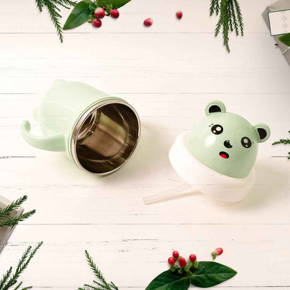 Apex Sipper Baby Cup Training Cup With Handles  Spill Proof  Leak Proof (300 Ml Approx)