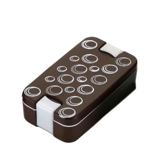 5330 Airtight Lunch Box 2 Compartment Lunch Box Leak Proof Food Grade Material Lunch Box Modern Appearance  Compact Lunch Box With Spoon