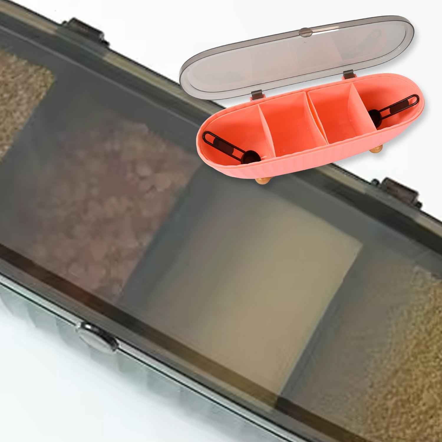 Spice Jar Durable Spice Seasoning Box Jar Food Grade Spoon Seasoning Case For Kitchen Dry Fruit Tray (1 Pc) - BeSh Deals®