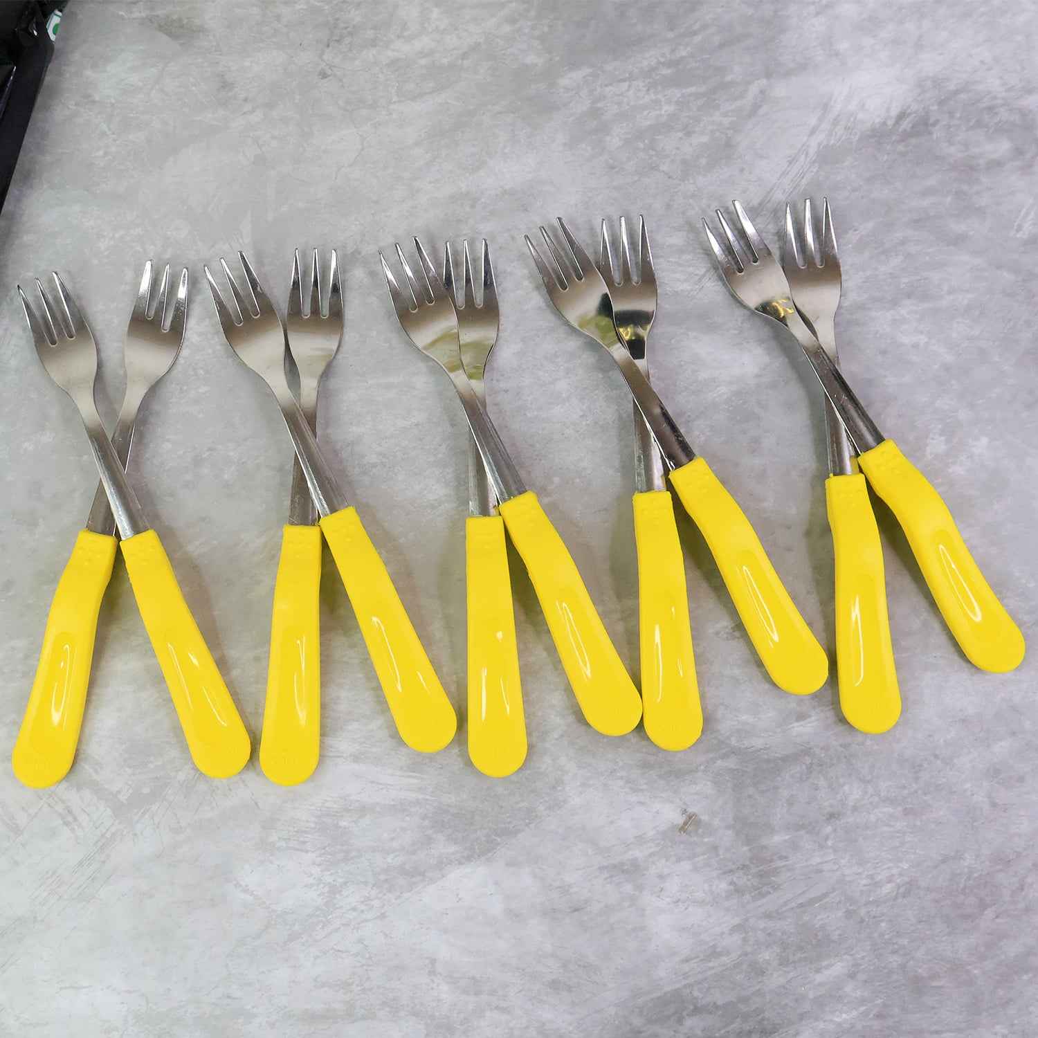 Supermom Premium Stainless Steel Big Fork (6 Pc Set) - BeSh Deals®