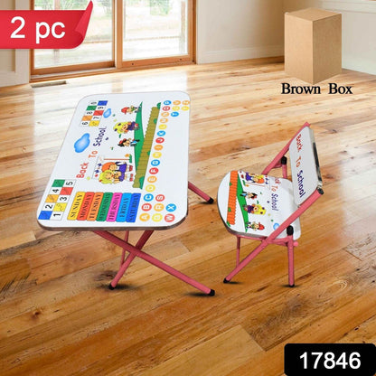 Multifunction Portable Foldable Study Table  Chair (2 Pc Set) - Best Deals at BeSh Deals®
