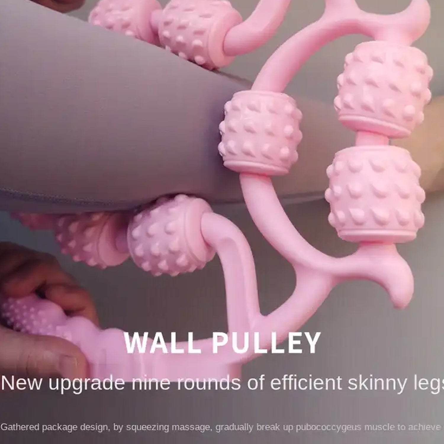 Muscle Massage Roller 10 Wheels Relieve Soreness Leg Muscle Roller Fitness Roller Muscle Relaxer Massage Roller Ring Clip All Round Massaging Uniform Force Elastic Pp Drop Shaped For Home Use (1 Pc) - Best Deals at BeSh Deals®