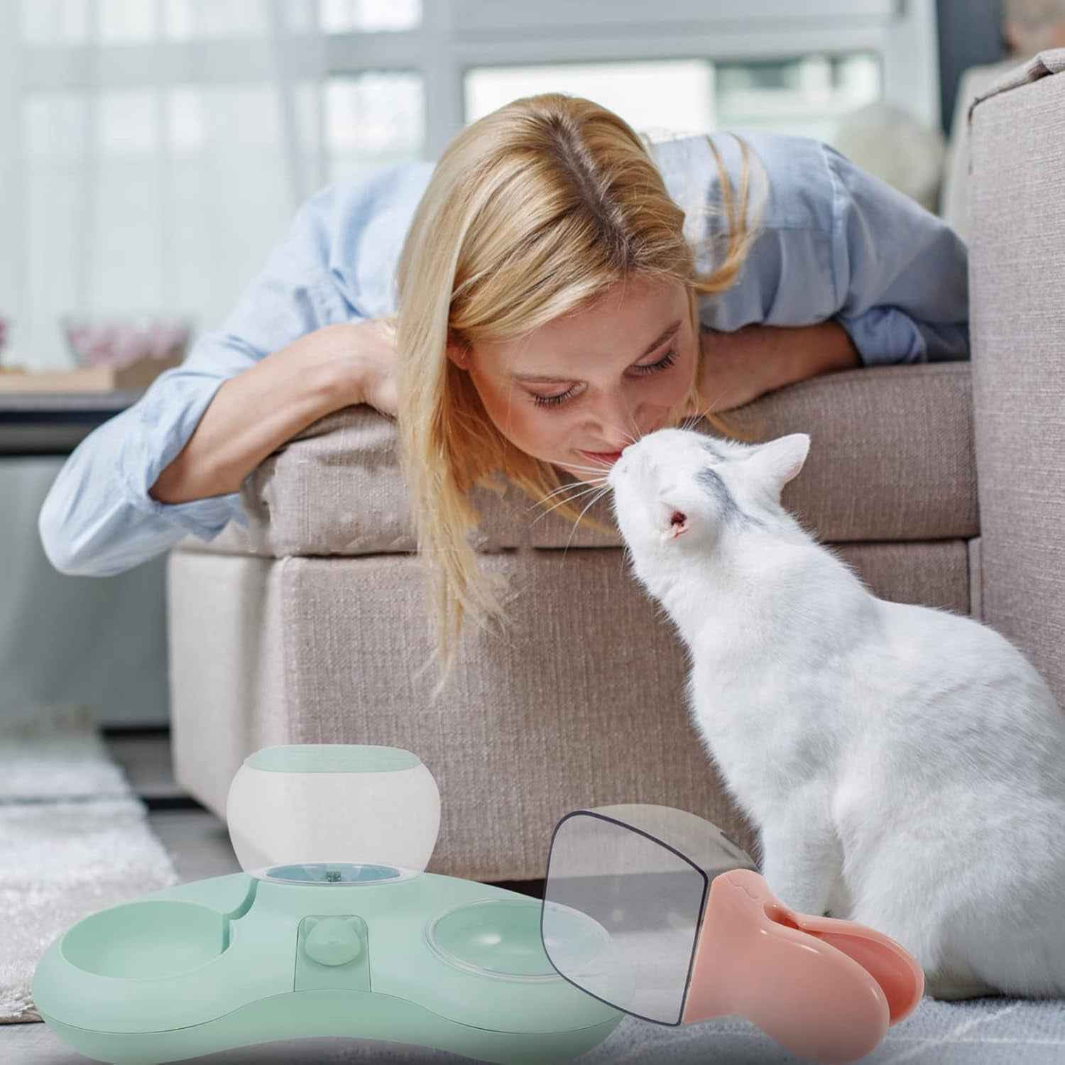 2-in-1 Pet Food Scoop With Bag Clip