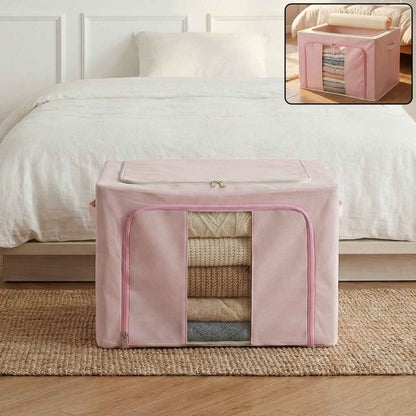 Foldable Fabric Clothes Storage Organizer Box (33  49 Cm 1 Pc)