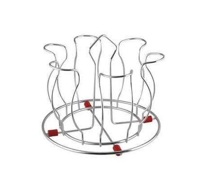 Stainless Steel Glass Holder Glass Hanging Organizer For Kitchen Bars Pubs - BeSh Deals®