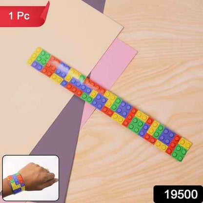 Colorful Snap Slap Bracelet Toy (1 Pc )