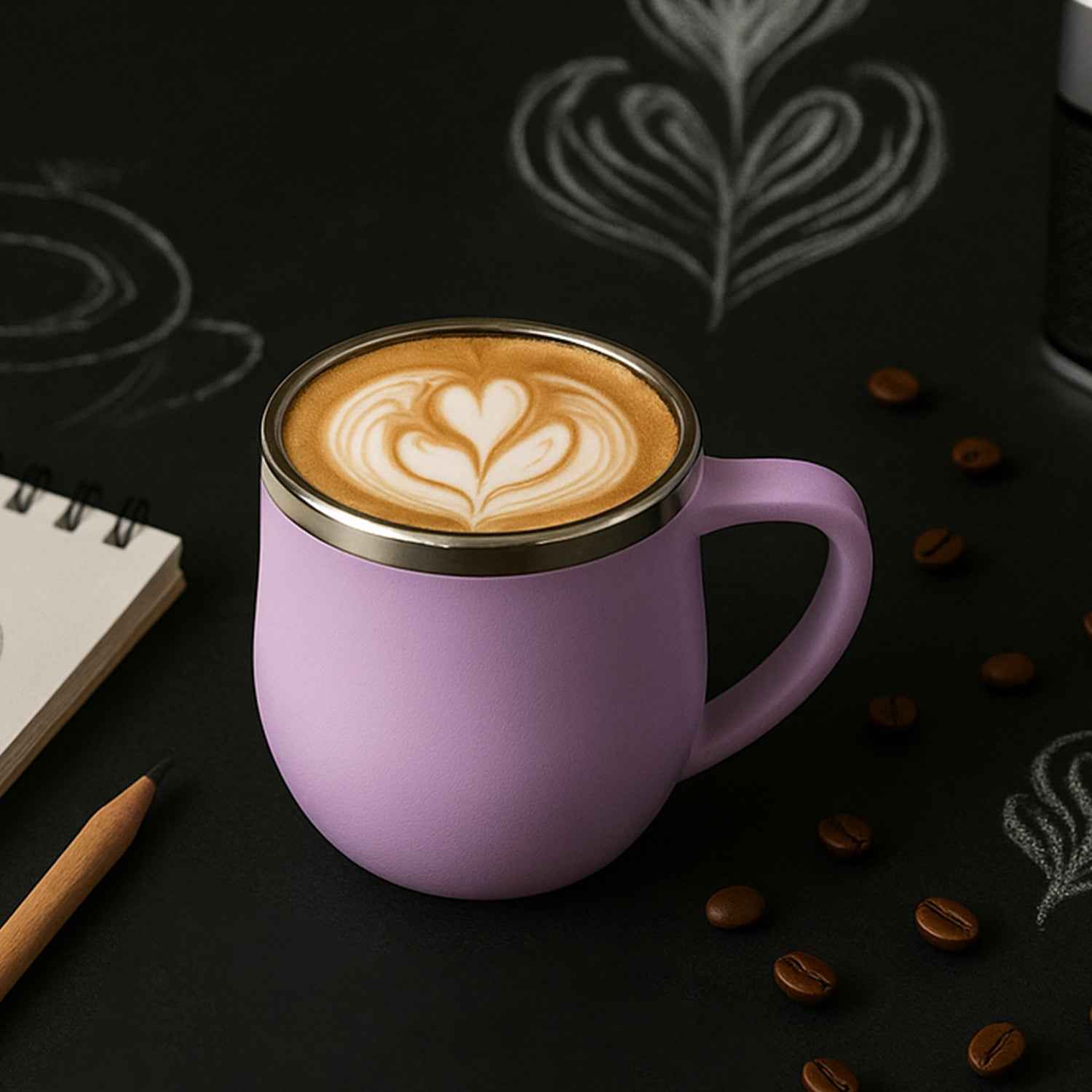 Apex Chit-chat Double Wall Stainless Steel Mug Set (6pc200ml) Approx