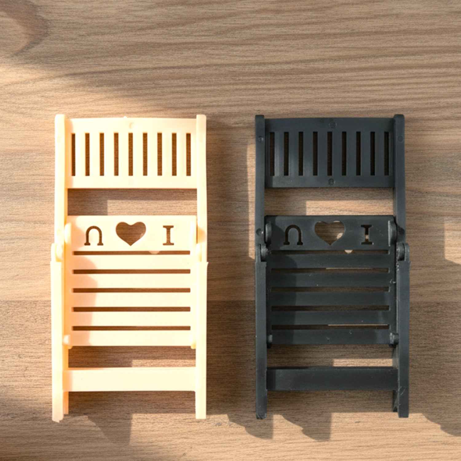 Mini Chair Shape Mobile Stand Holder (1 Pc)