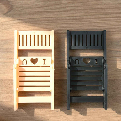 Mini Chair Shape Mobile Stand Holder (1 Pc)