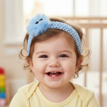 Baby Girls Cute Hair Band With Soft Elastic Stretch Headband (1 Pc)