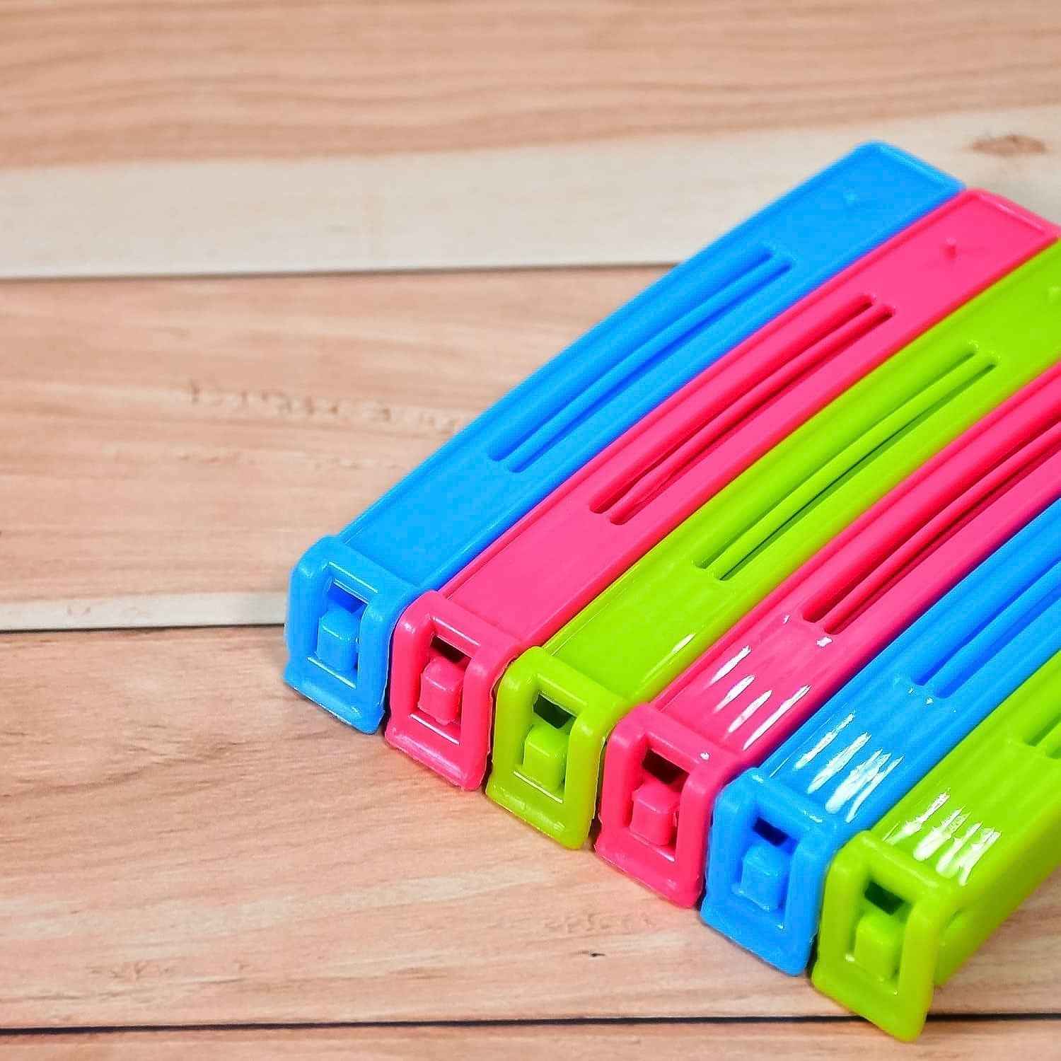 Multipurpose Plastic Pouch Sealer Clips (18 Pc)